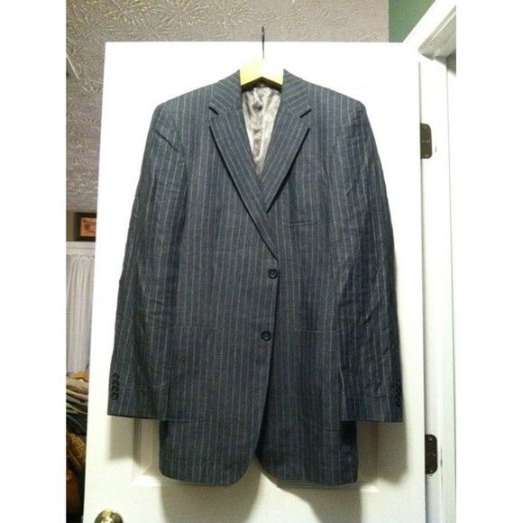 Banana Republic BANANA REPUBLIC MENS SPORT COAT BLAZER JACKET SIZE: 42L Size 42L - 6 Thumbnail