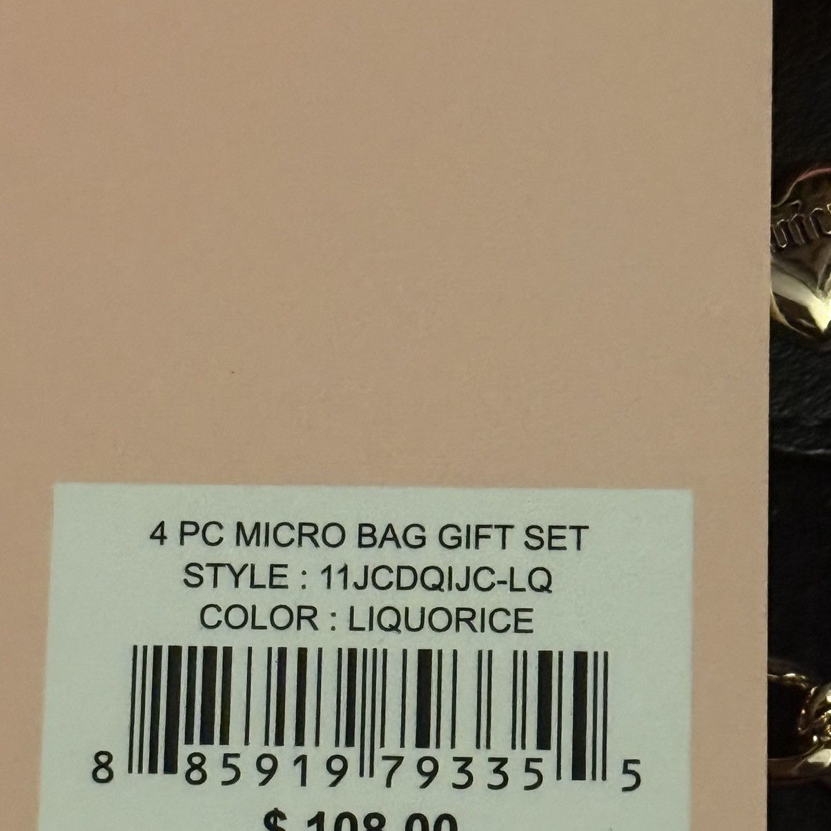 Juicy Couture Juicy Couture 4 piece micro bag gift set Size ONE SIZE - 2 Thumbnail