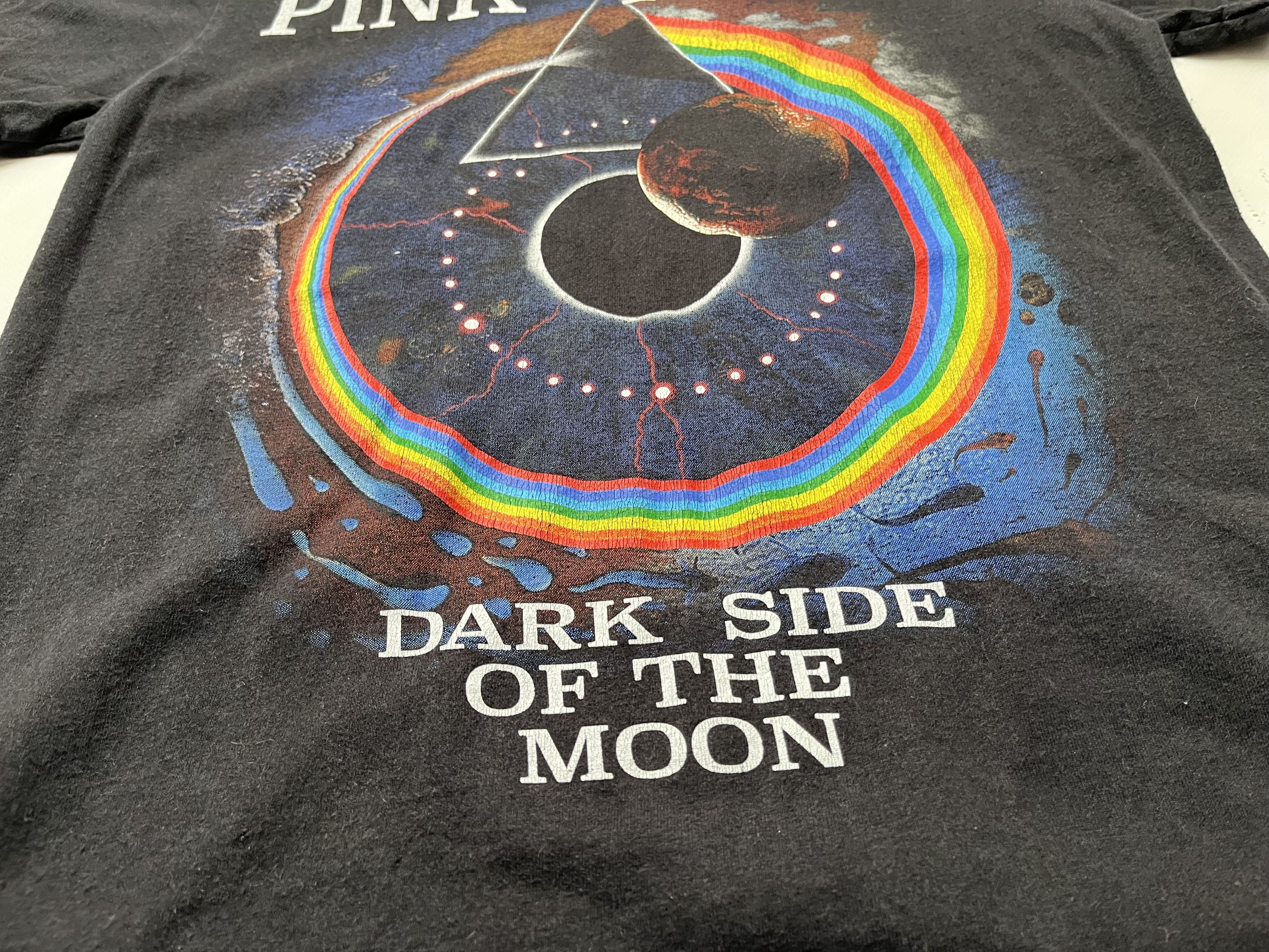 Vintage Vintage Pink Floyd Dark side of the moon t-shirts Size US S / EU 44-46 / 1 - 5 Thumbnail