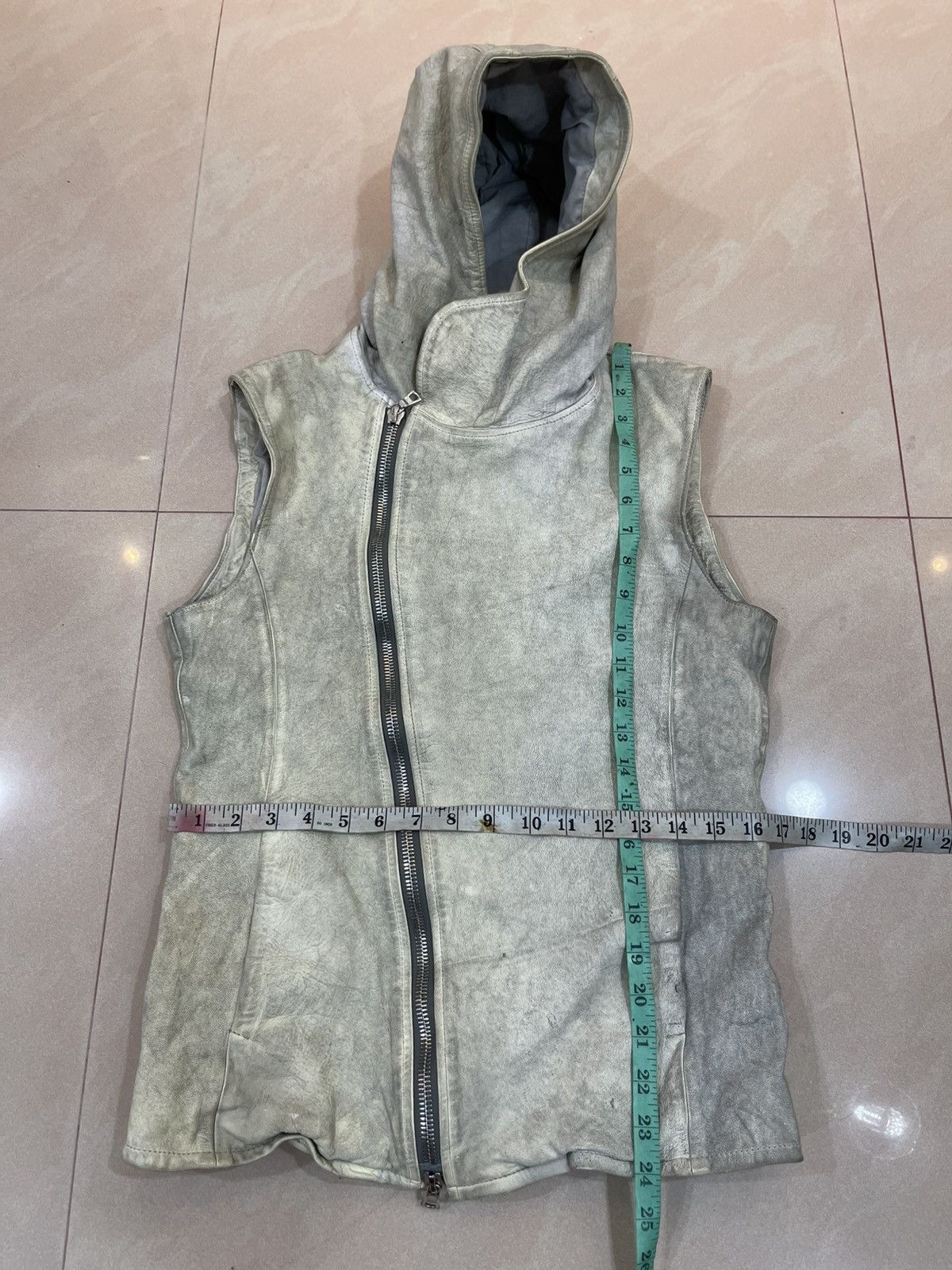 Isamu Katayama Backlash ISAMU KATAYAMA BACKLASH Vest Hoodie Leather Size US M / EU 48-50 / 2 - 21 Thumbnail