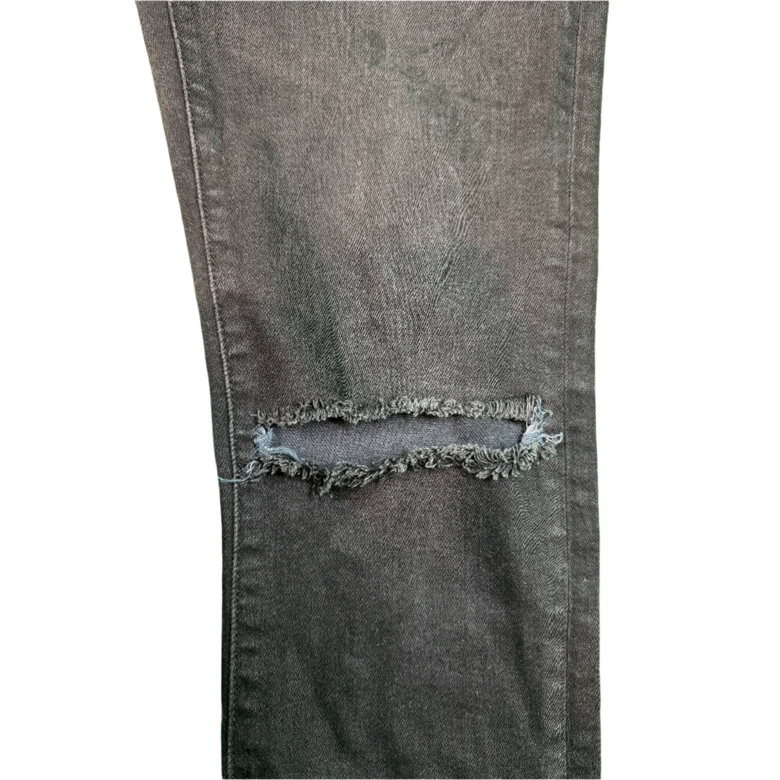 Amiri Amiri Thrasher Ripped Knee Black Jeans Size US 30 / EU 46 - 4 Thumbnail