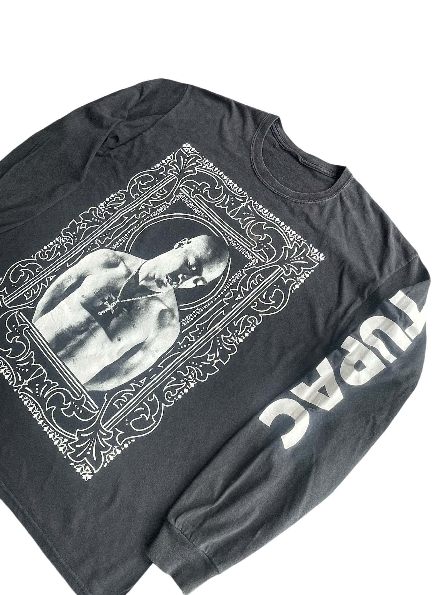 Rap Tees Tupac Shakur Tshirt Size US XL / EU 56 / 4 - 2 Thumbnail