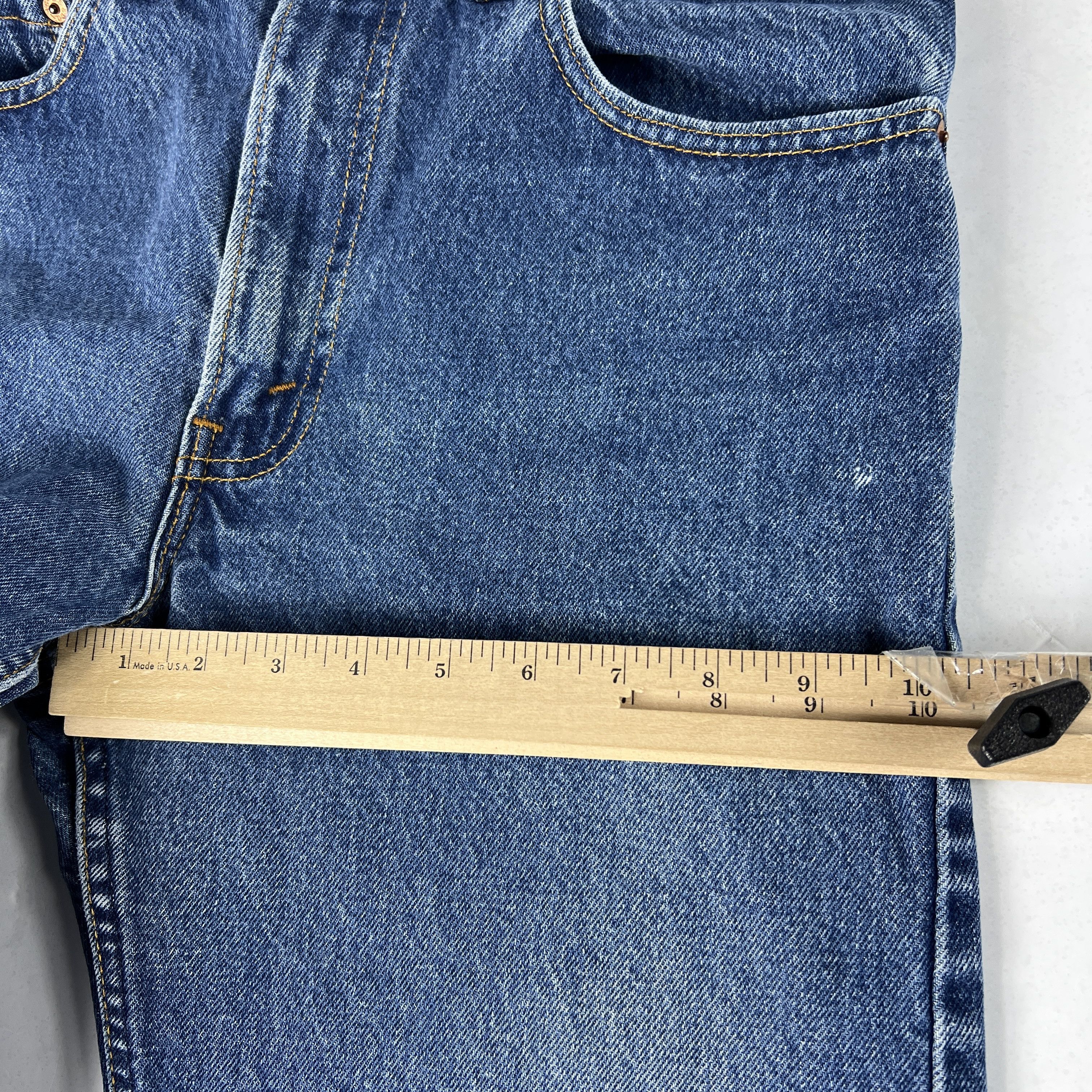 Levi's × Vintage VTG 80s Levi's Jeans 505 Straight Blue Faded Cotton Denim Size US 32 / EU 48 - 20 Thumbnail