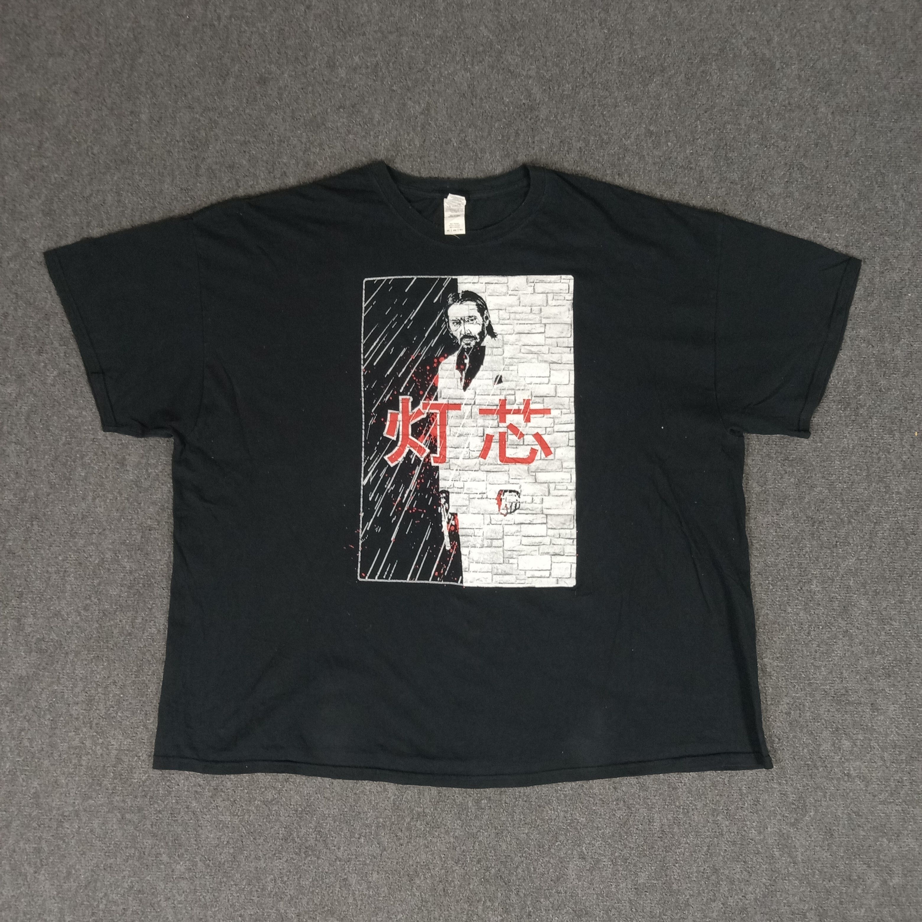 Vintage John Wick Japanese Style Movie Tshirt Size US XXL / EU 58 / 5 - 1 Thumbnail