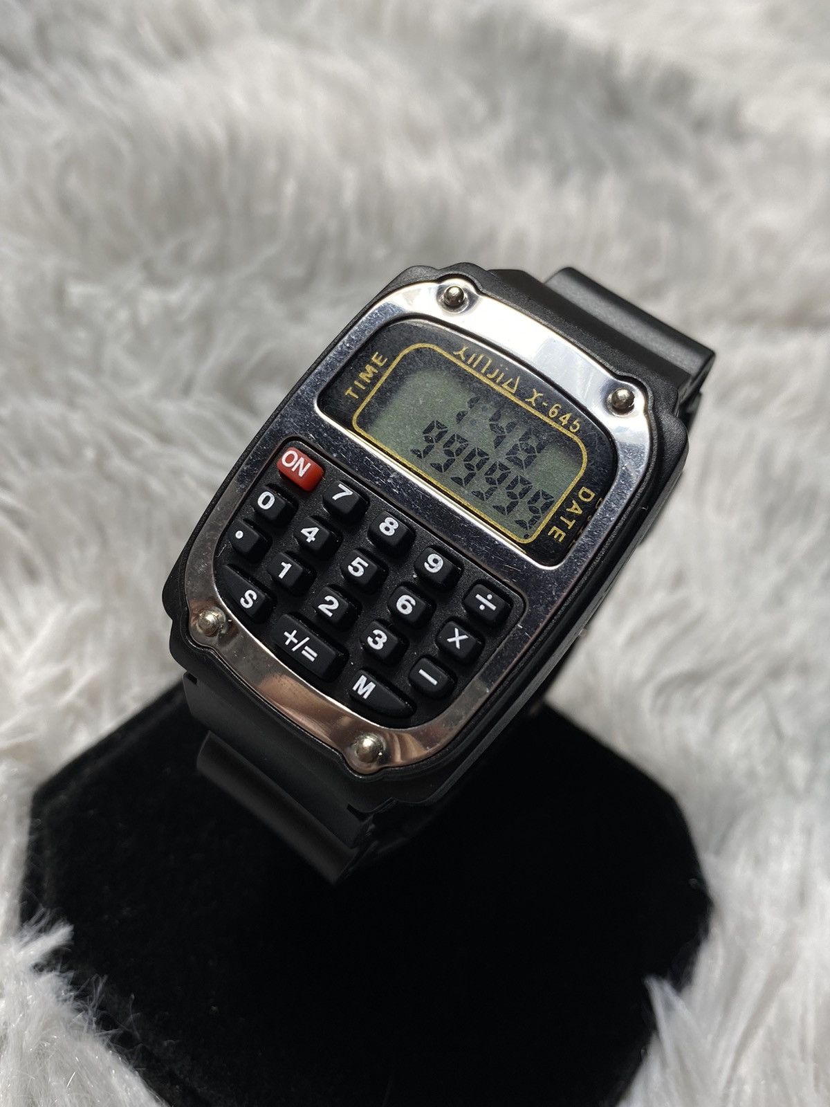 Japanese Brand × Jewelry × Vintage Retro Calculator Watch Armitron X-645 Japanese Brand Size ONE SIZE - 4 Thumbnail