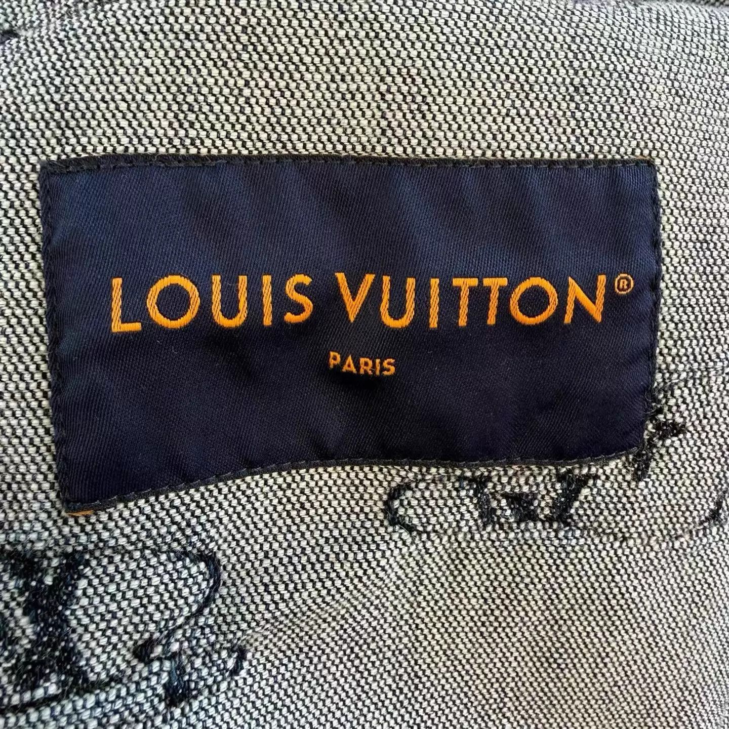 Louis Vuitton LV Nigo x Cloud Jacquard Denim Jacket Blue 52 Size US L / EU 52-54 / 3 - 4 Thumbnail