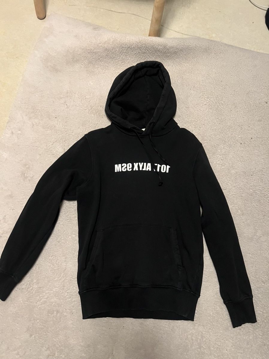 Alyx reverse print hoodie