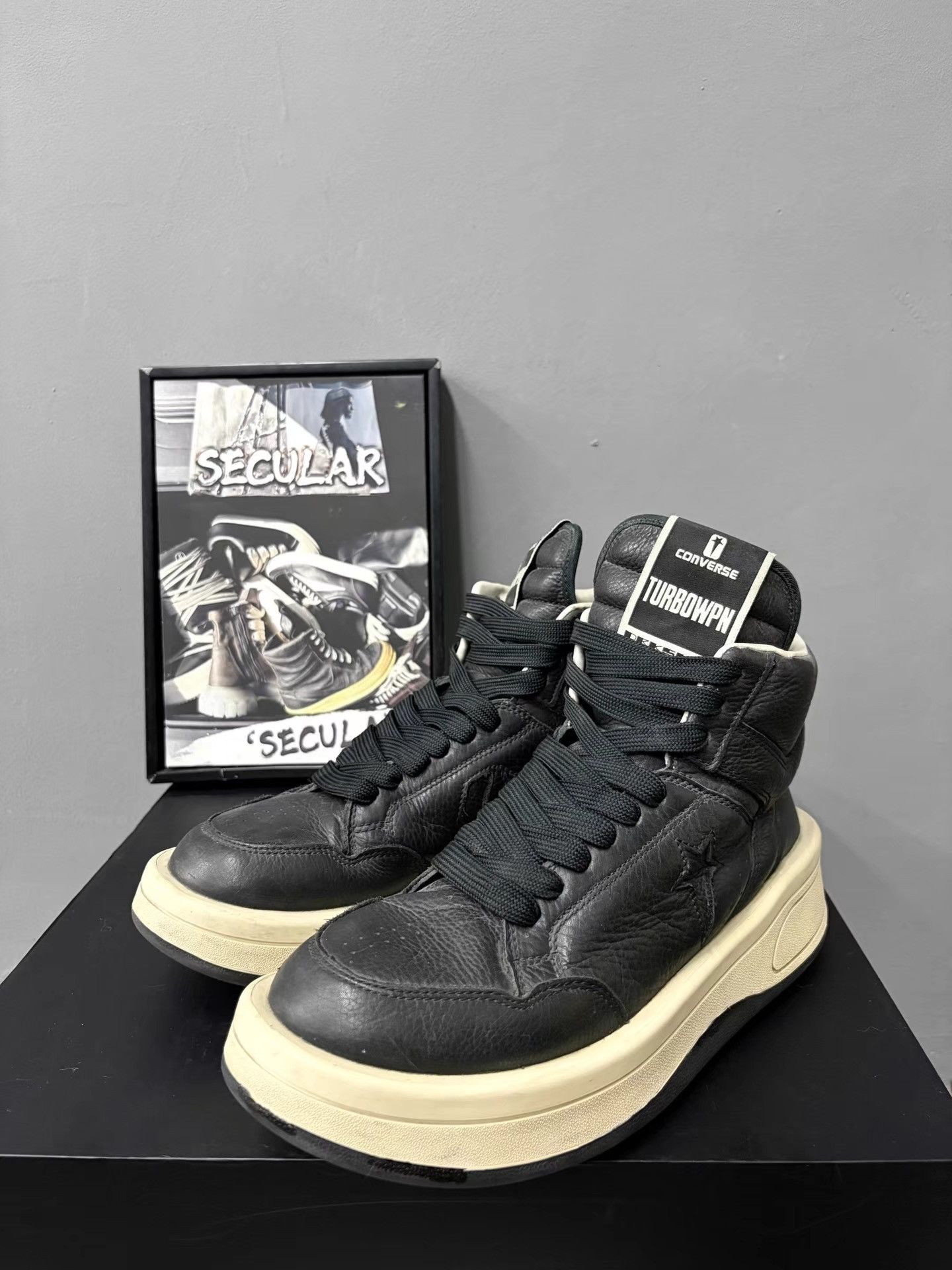 Rick Owens Rick Owens Converse TURBOWPN Collaboration K34 Size US 7.5 / EU 40-41 - 1 Thumbnail