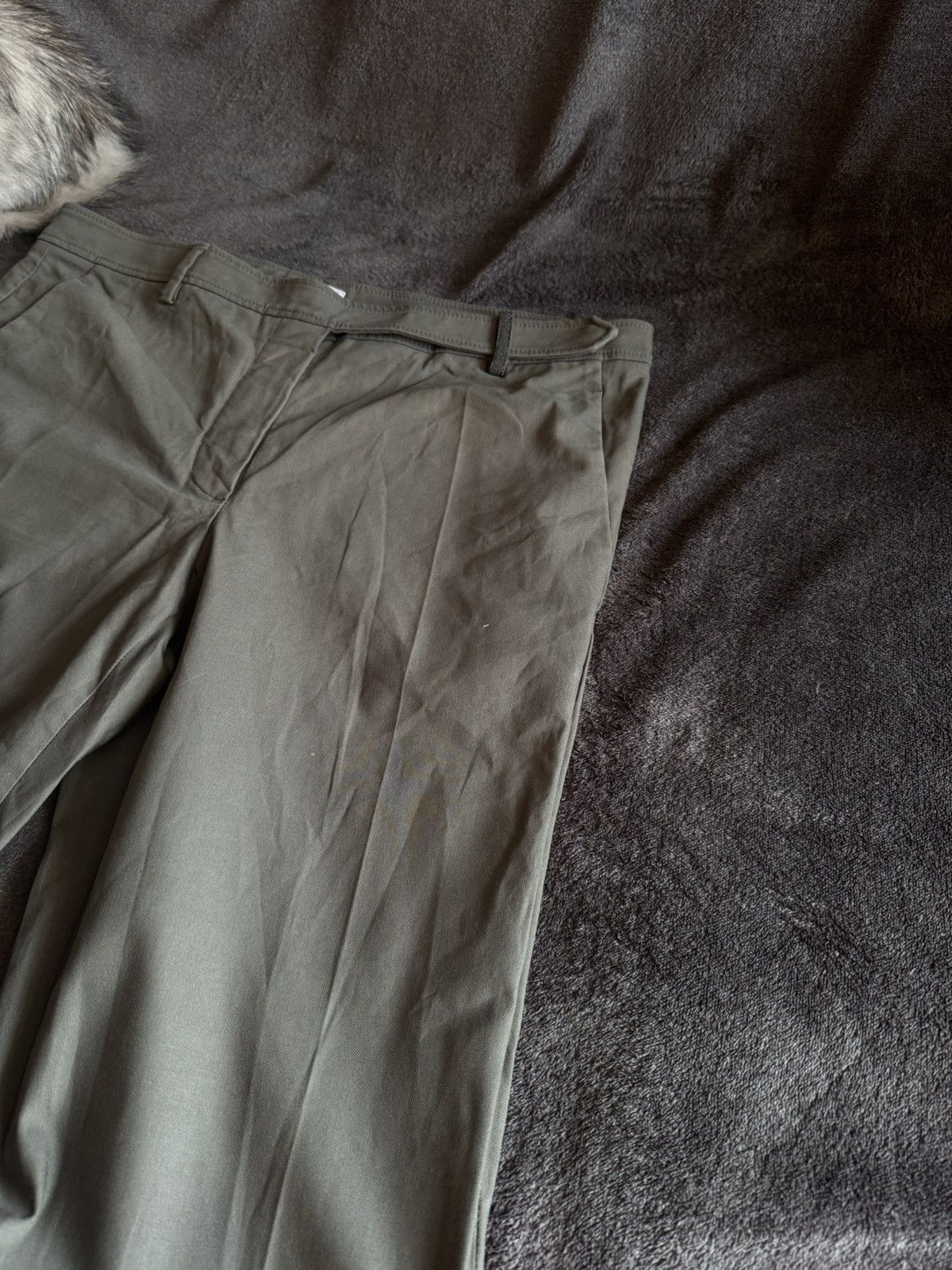 Brunello Cucinelli Brunello Cucinelli luxury woman's belt pants Size 32" / US 10 / IT 46 - 4 Thumbnail