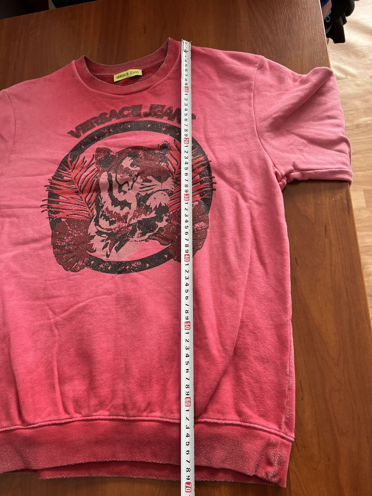 Versace Jeans Couture Versace Jeans MENS PINK BIG LOGO FADED SWEATSHIRT SIZE M Size US M / EU 48-50 / 2 - 22 Thumbnail