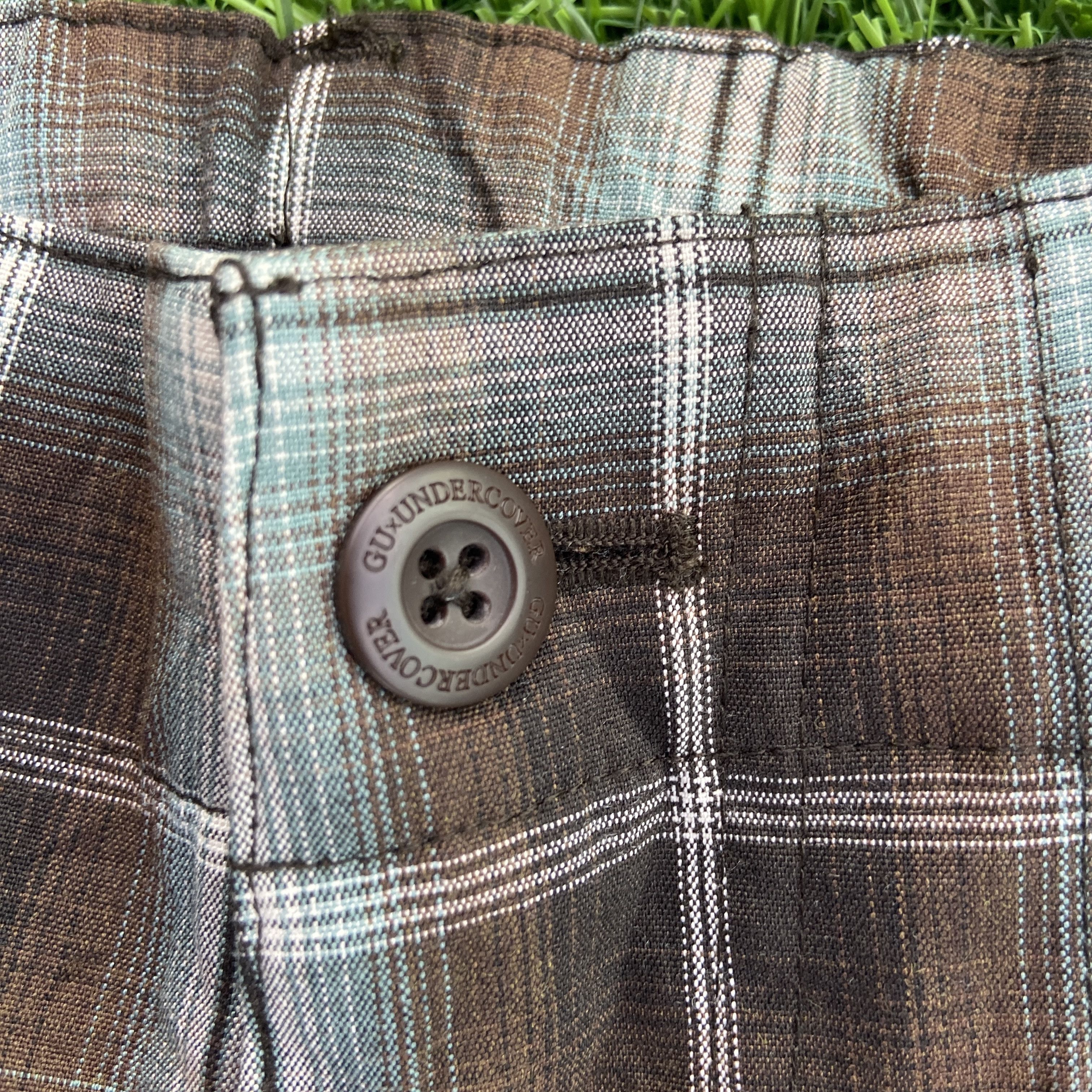 Undercover Gu x undercover Multipocket Zipper Plaid Baggy Pant Size US 32 / EU 48 - 5 Thumbnail