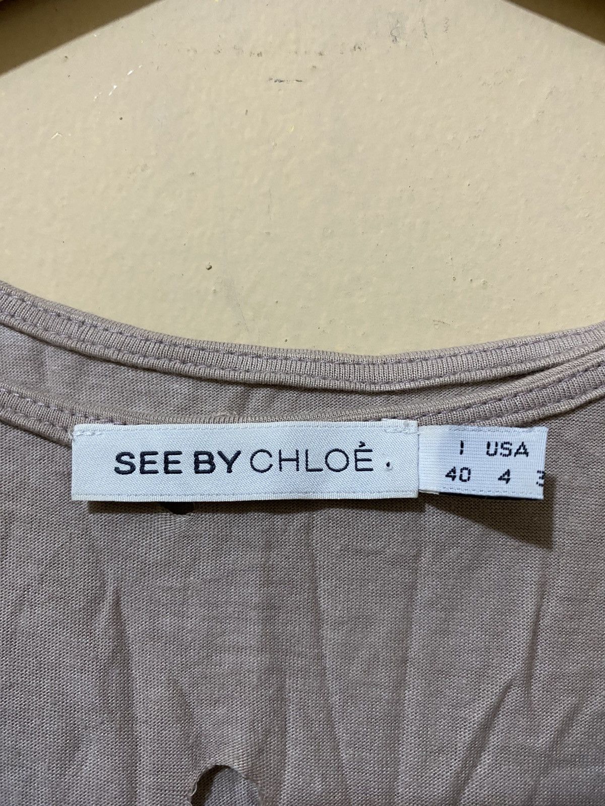 See by Chloe See by Chloe Distressed Long Dress Size S / US 4 / IT 40 - 5 Thumbnail