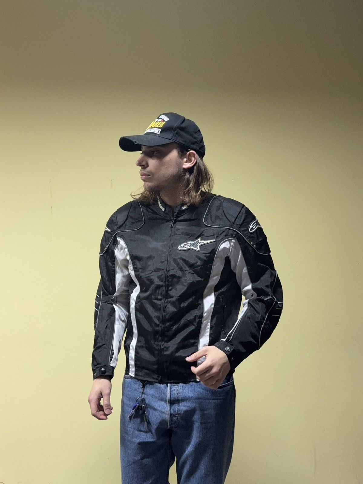 Alpinestars Alpinestars vintage racing moto protection jacket big logo Size US M / EU 48-50 / 2 - 2 Thumbnail