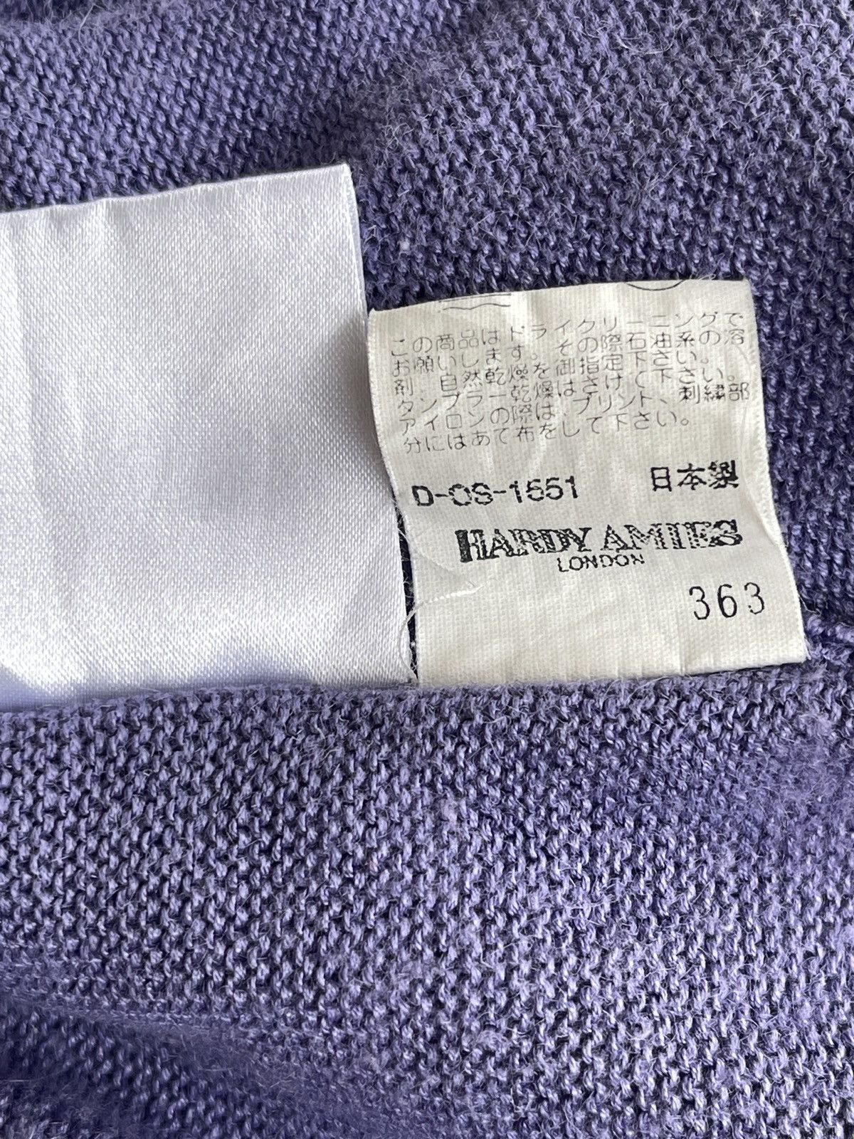 Hardy Amies Vintage Hardy Amies Embroidery Jumper Knit Size US XL / EU 56 / 4 - 6 Thumbnail