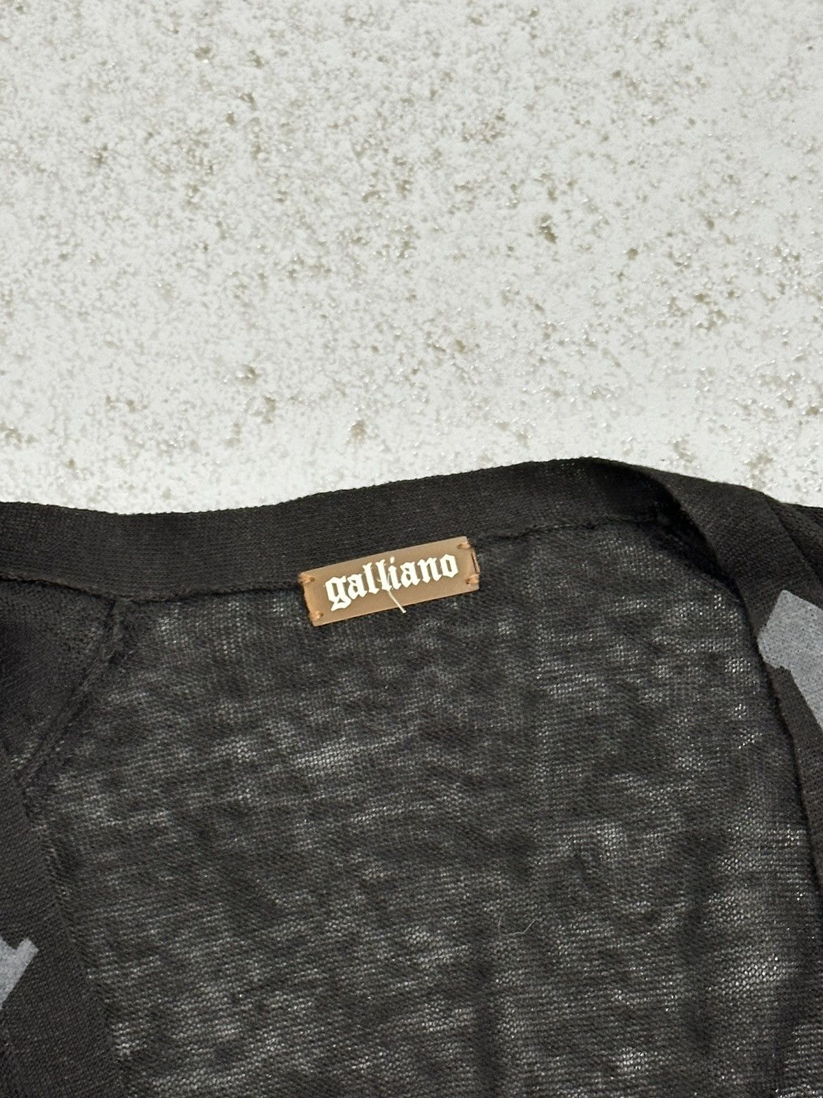 John Galliano Vintage 00s John Galliano Gazette Cardigan Size L / US 10 / IT 46 - 14 Thumbnail