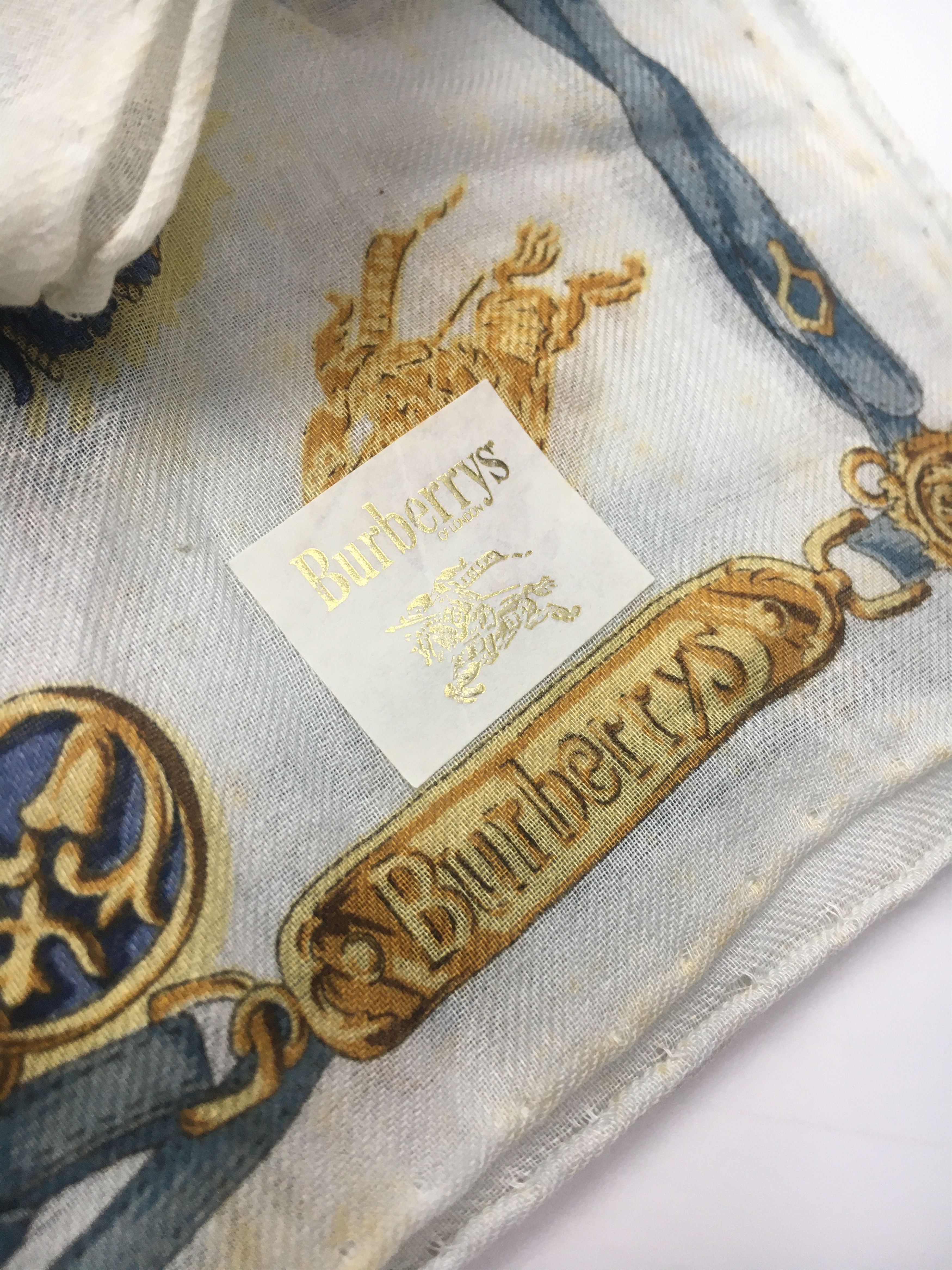 Burberry Burberry very rare luxury Handkerchief - HKC0033 Size ONE SIZE - 4 Thumbnail