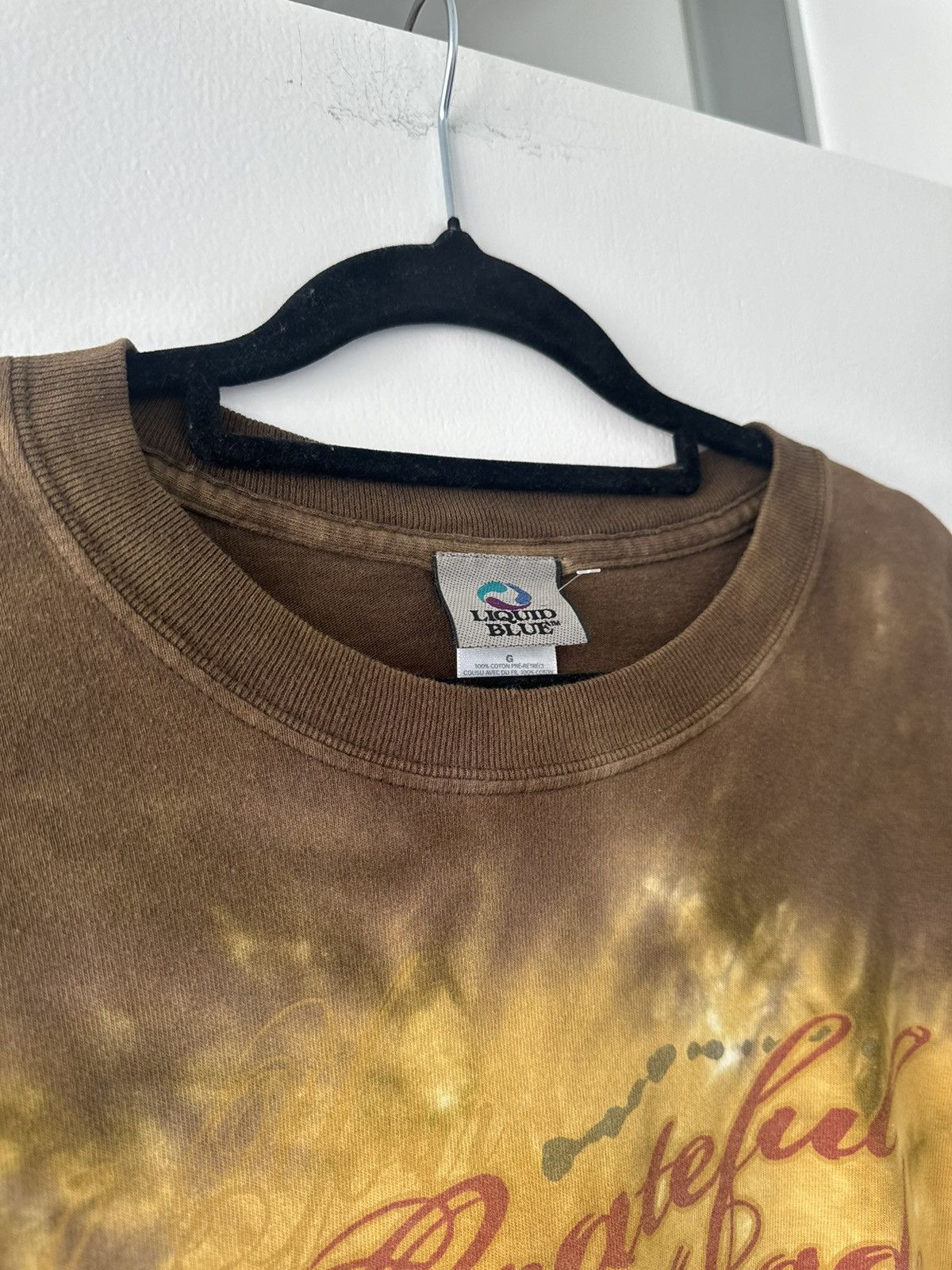 Grateful Dead 2006 Liquid Blue Tie Dye Tee Brown Size US L / EU 52-54 / 3 - 3 Thumbnail