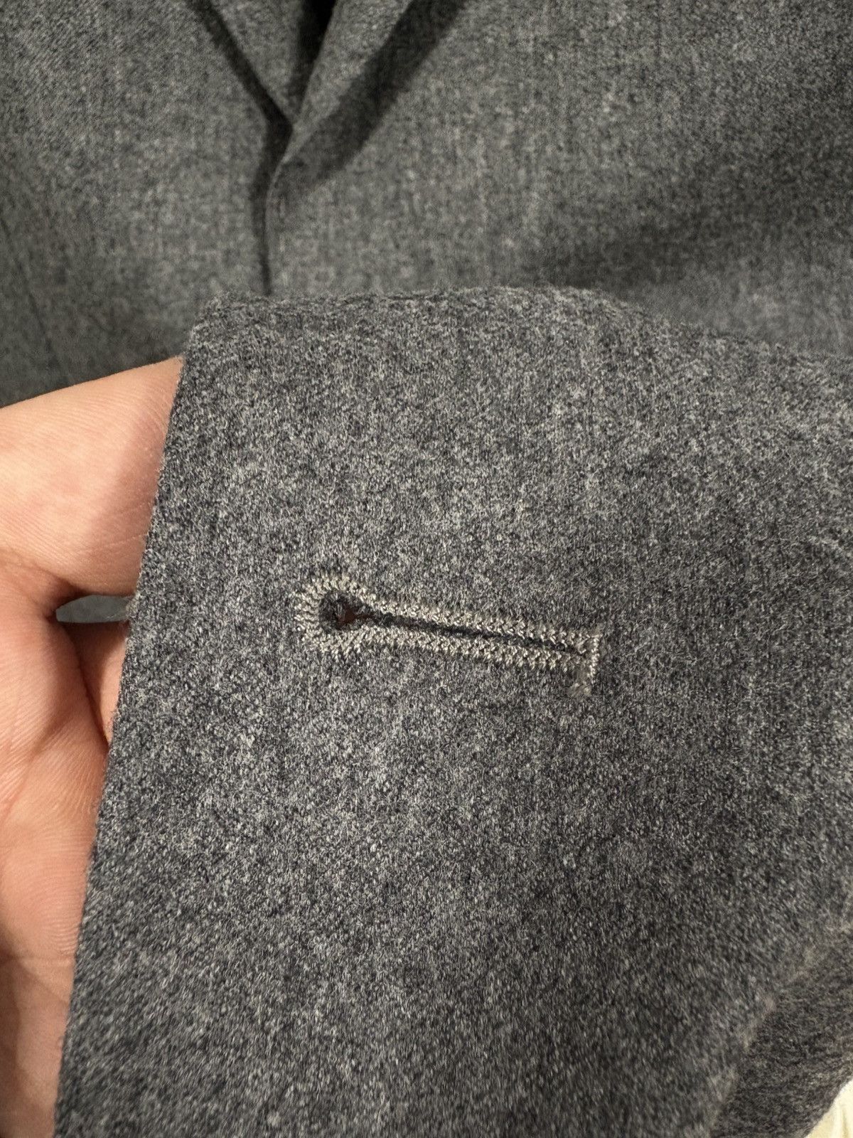 Hartford Hartford Wool Single Breasted Two Button Unlined Blazer L/XL Size 54R - 13 Thumbnail