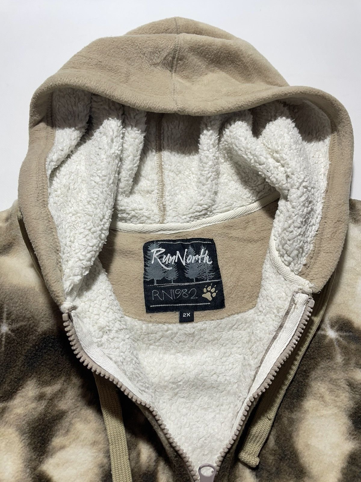Woolf Vintage Animal Print Woolf Fleece Jacket Size US XXL / EU 58 / 5 - 8 Thumbnail