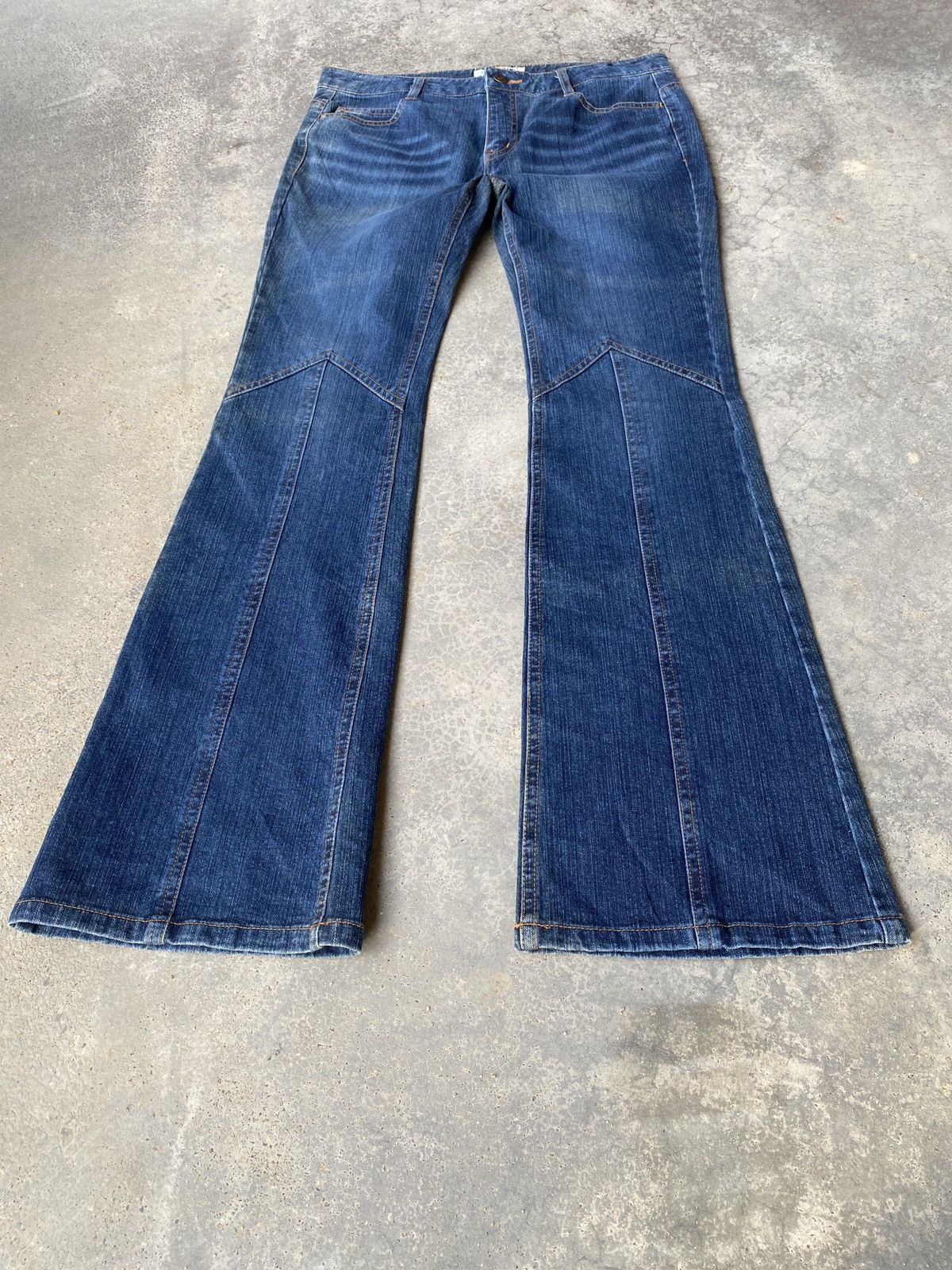 Japanese Brand Vintage sino flare jeans Size 30" / US 8 / IT 44 - 1 Thumbnail