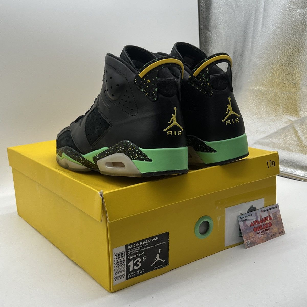Jordan Brand Air Jordan 6 Brazil pack Size US 13 / EU 46 - 4 Thumbnail