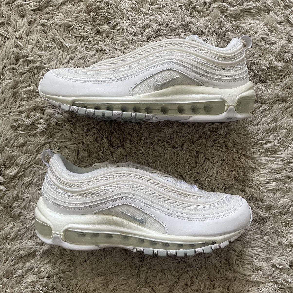 Nike Nike Air Max 97 White W8.5 Size US 8.5 / IT 38.5 - 1 Thumbnail
