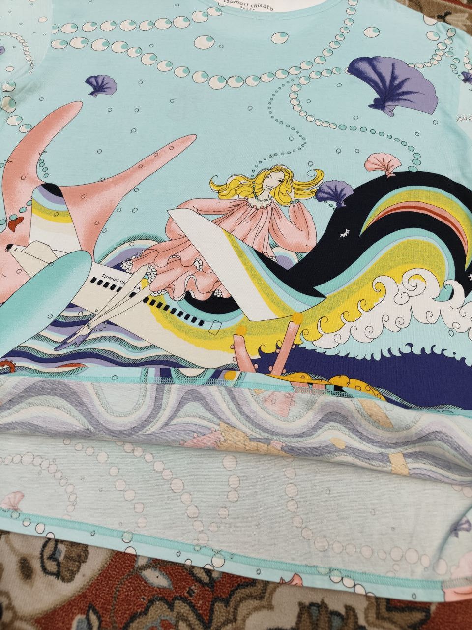 Issey Miyake × Tsumori Chisato 💥LAST CALL💥 Tsumori Chisato Art Printed T Size L / US 10 / IT 46 - 8 Thumbnail