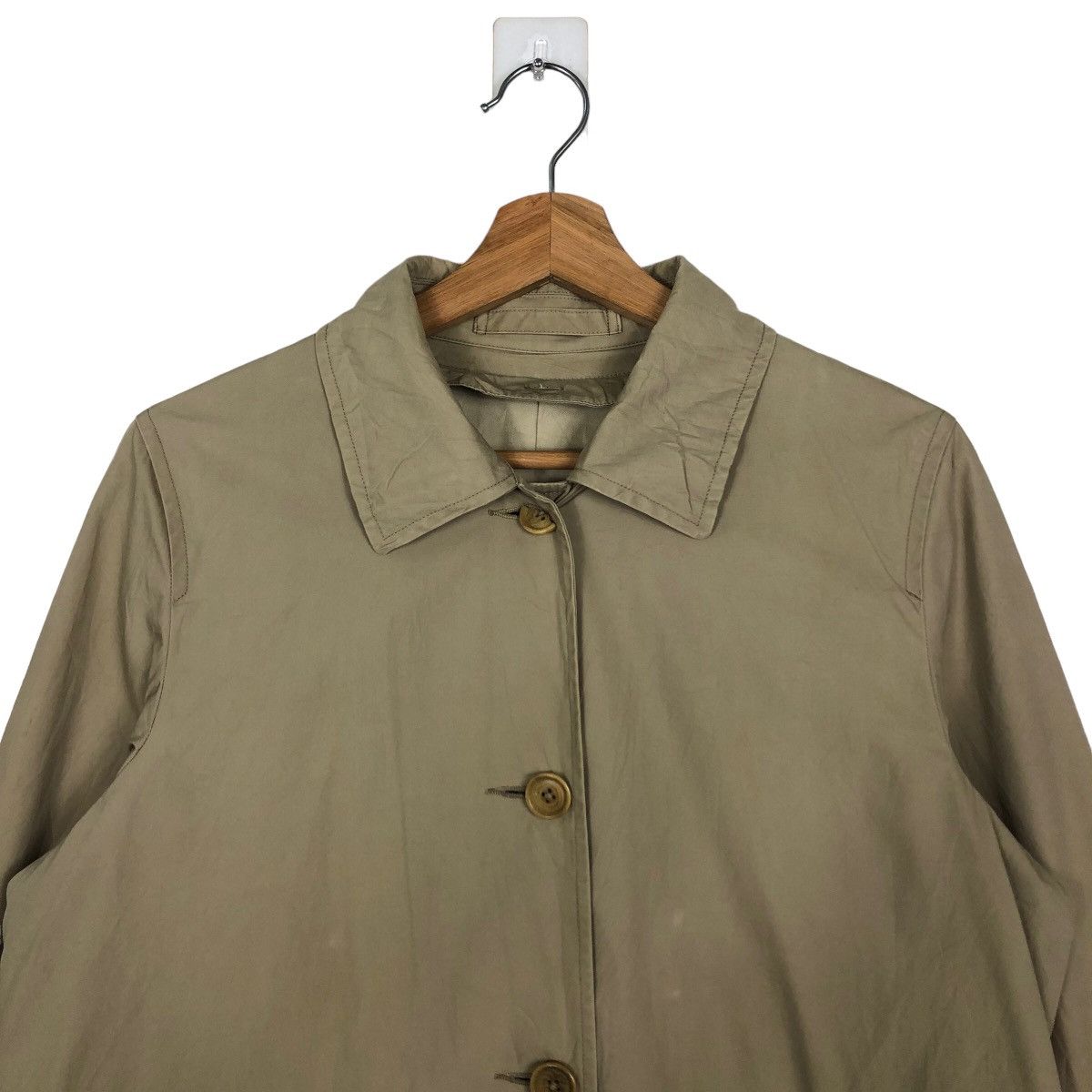 Margaret Howell 🔥VINTAGE MHL BY MARGARET HOWELL LONG FLY COAT Size US M / EU 48-50 / 2 - 3 Thumbnail