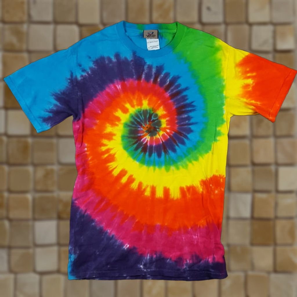 Liquid Blue Vintage Liquid Blue 90s Tie-Dye T-Shirt Mens Small Short Sleeve Cotton Retro Festival Hippie Music Summer Size US S / EU 44-46 / 1 - 1 Thumbnail