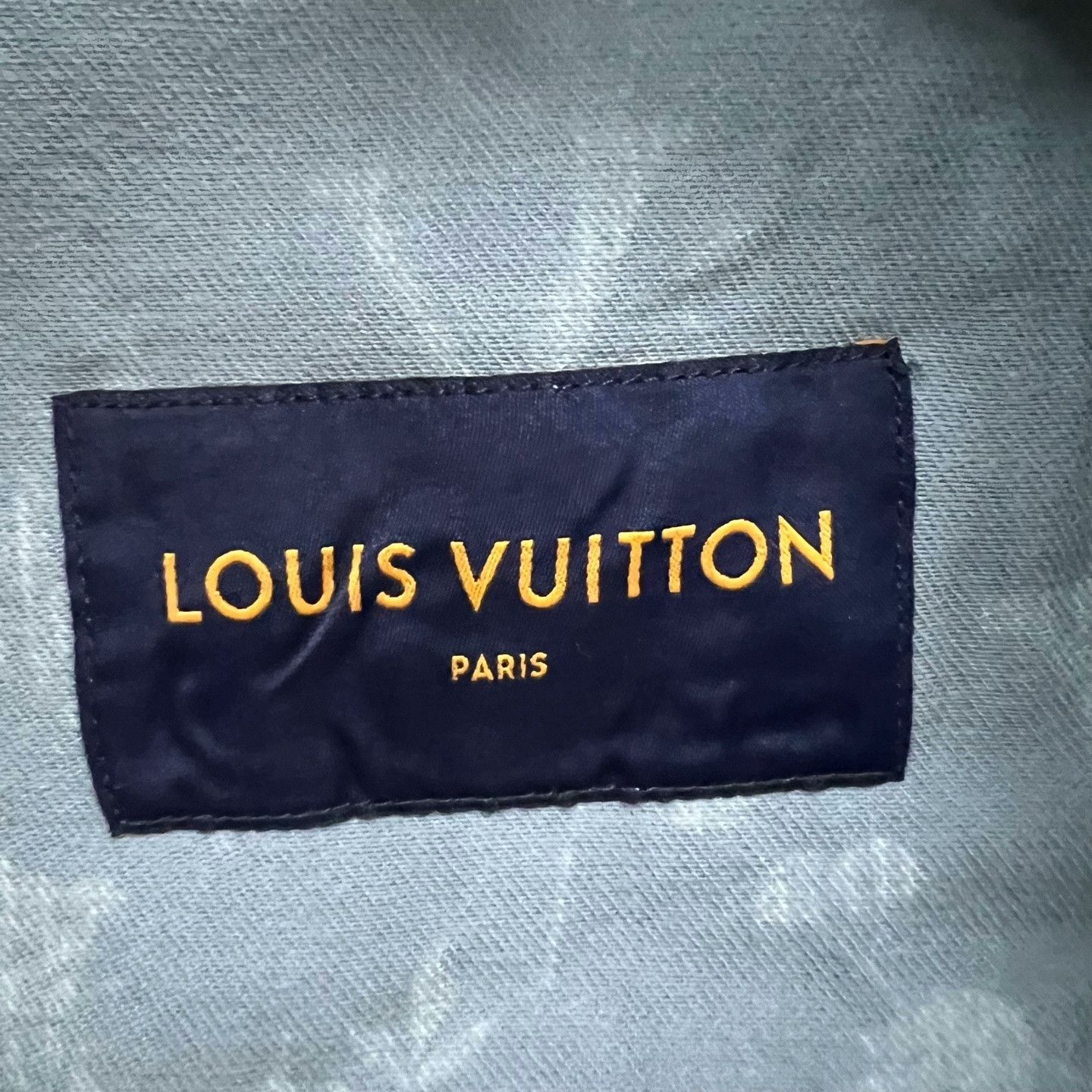 Louis Vuitton Louis Vuitton Plant Letter Print Denim Jacket Size US L / EU 52-54 / 3 - 3 Thumbnail