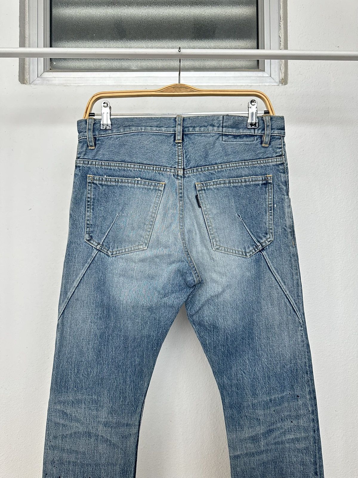 Kazuyuki Kumagai Attachment 2010's Attachment Japan distressed blue denim Size US 32 / EU 48 - 11 Thumbnail