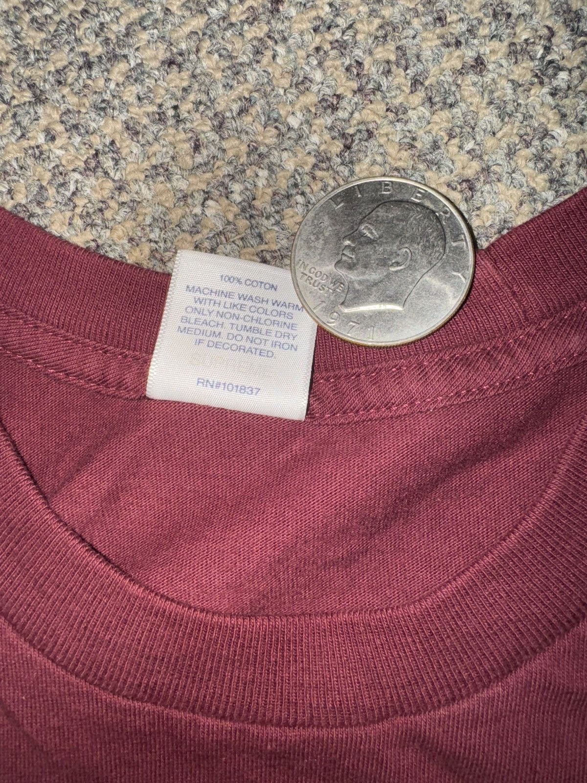 Other Supreme scratch tee FW20 Size US L / EU 52-54 / 3 - 4 Thumbnail