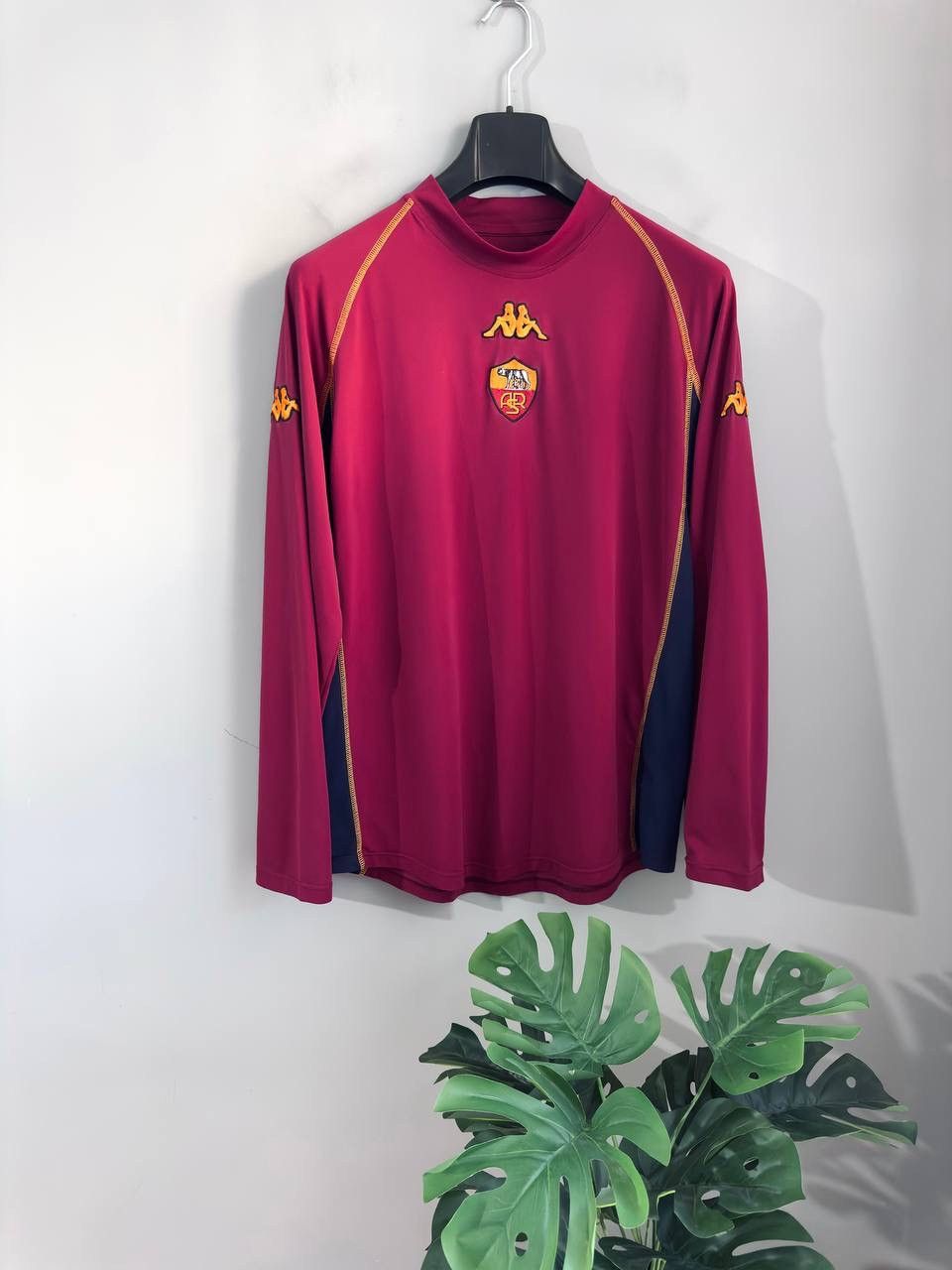 Kappa Vintage Kappa Roma AS 2002/03 Soccer Training Long Sleeve M Size US M / EU 48-50 / 2 - 1 Thumbnail