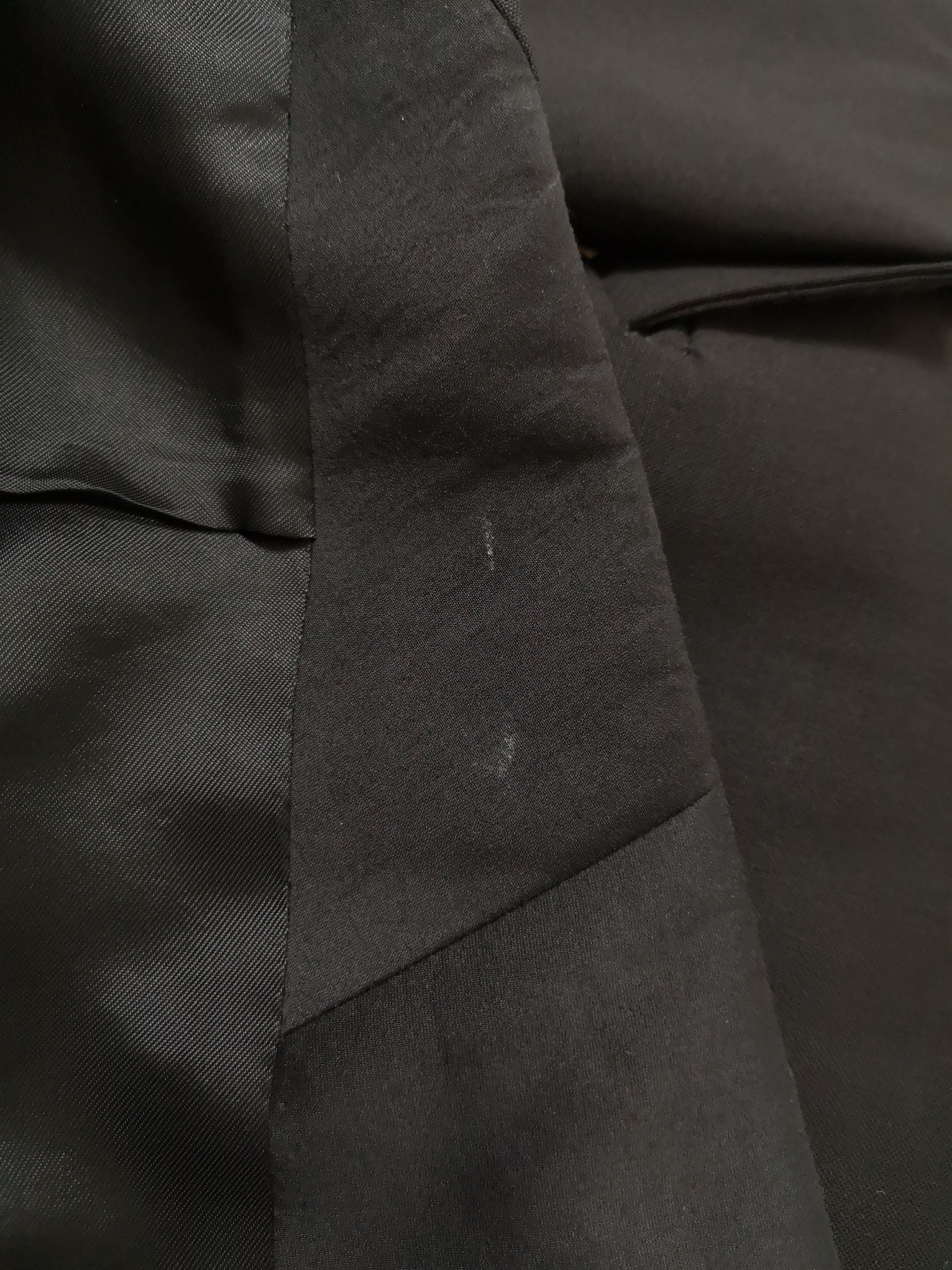Rick Owens Rick Owens Exaggerated Shoulder Blazer Jacket In Black Wool Size 50R - 4 Thumbnail