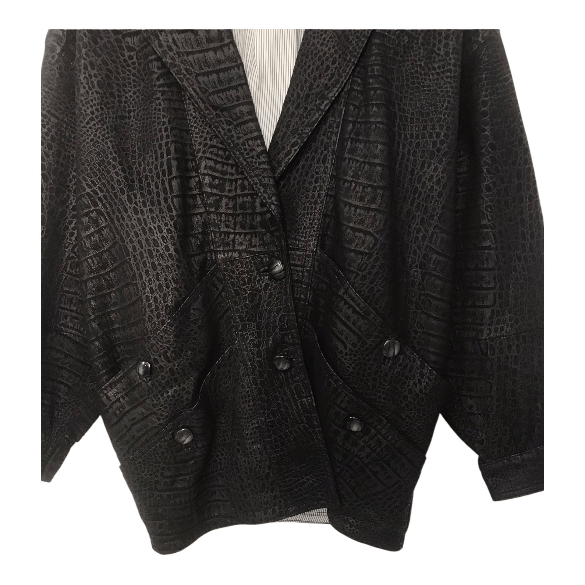 If Six Was Nine Peter pell Fodera Virscosa Crocodile jacket Size US M / EU 48-50 / 2 - 5 Thumbnail