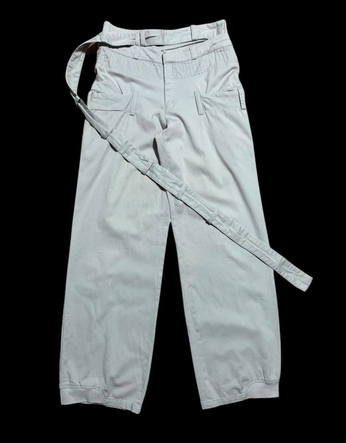 Issey Miyake Tsumori Chisato Double Waist belted hakama pants Size US 29 - 1 Thumbnail