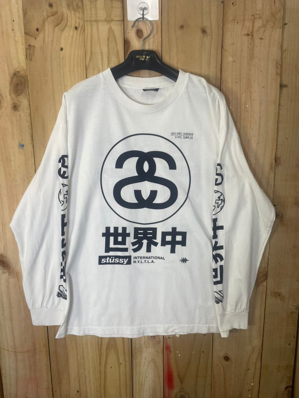 Stussy × Vintage Vintage Stussy Japanese hype style longsleeve Tshirt Size US L / EU 52-54 / 3 - 1 Thumbnail