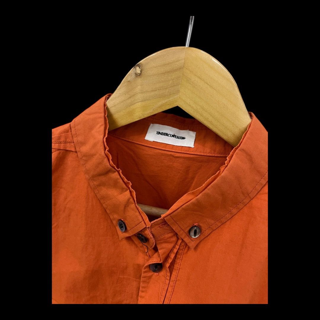 Designer UNDERCOVERISM “FUCK” POCKET JAPANESE BRAND SHIRT Size US L / EU 52-54 / 3 - 5 Thumbnail