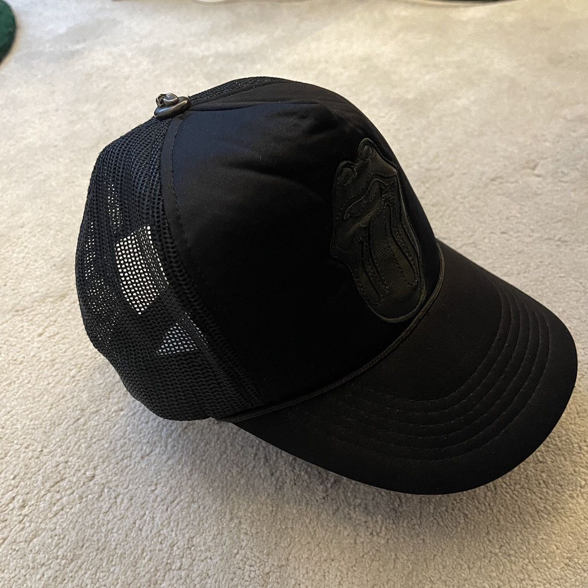 Chrome Hearts Chrome Hearts Rolling Stones Tongue Patch Trucker Hat Size ONE SIZE - 5 Thumbnail