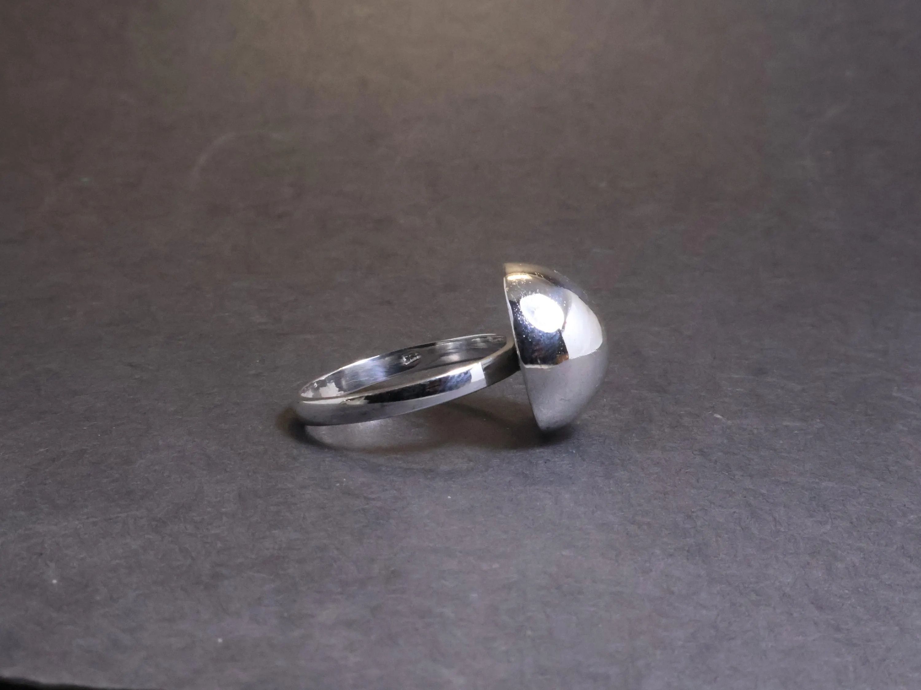 Handmade Ball Ring, 925 Sterling Silver Handmade Silver Woman Ring, Size ONE SIZE - 5 Thumbnail
