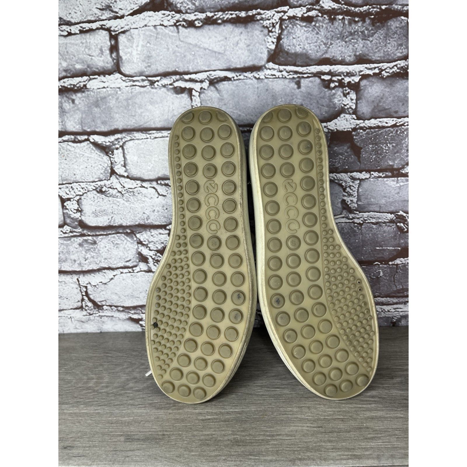 Ecco ECCO Soft 7 Stone Metallic Silver Leather Casual Sneakers Wo Size US 9 / IT 39 - 8 Thumbnail