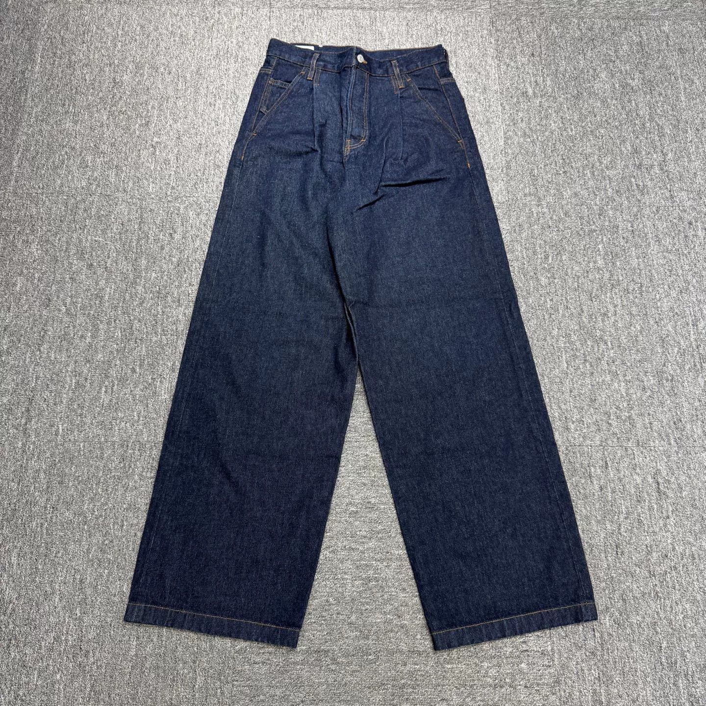 Dries Van Noten Dries Van Noten Wide Leg Denim Pants Size US 30 / EU 46 - 1 Thumbnail