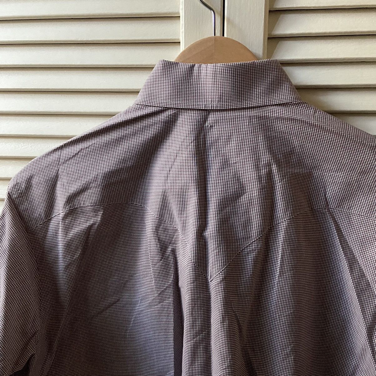 Designer Lyle Lovett Hamilton Purple Button Up Dress Shirt Western Size US M / EU 48-50 / 2 - 8 Thumbnail