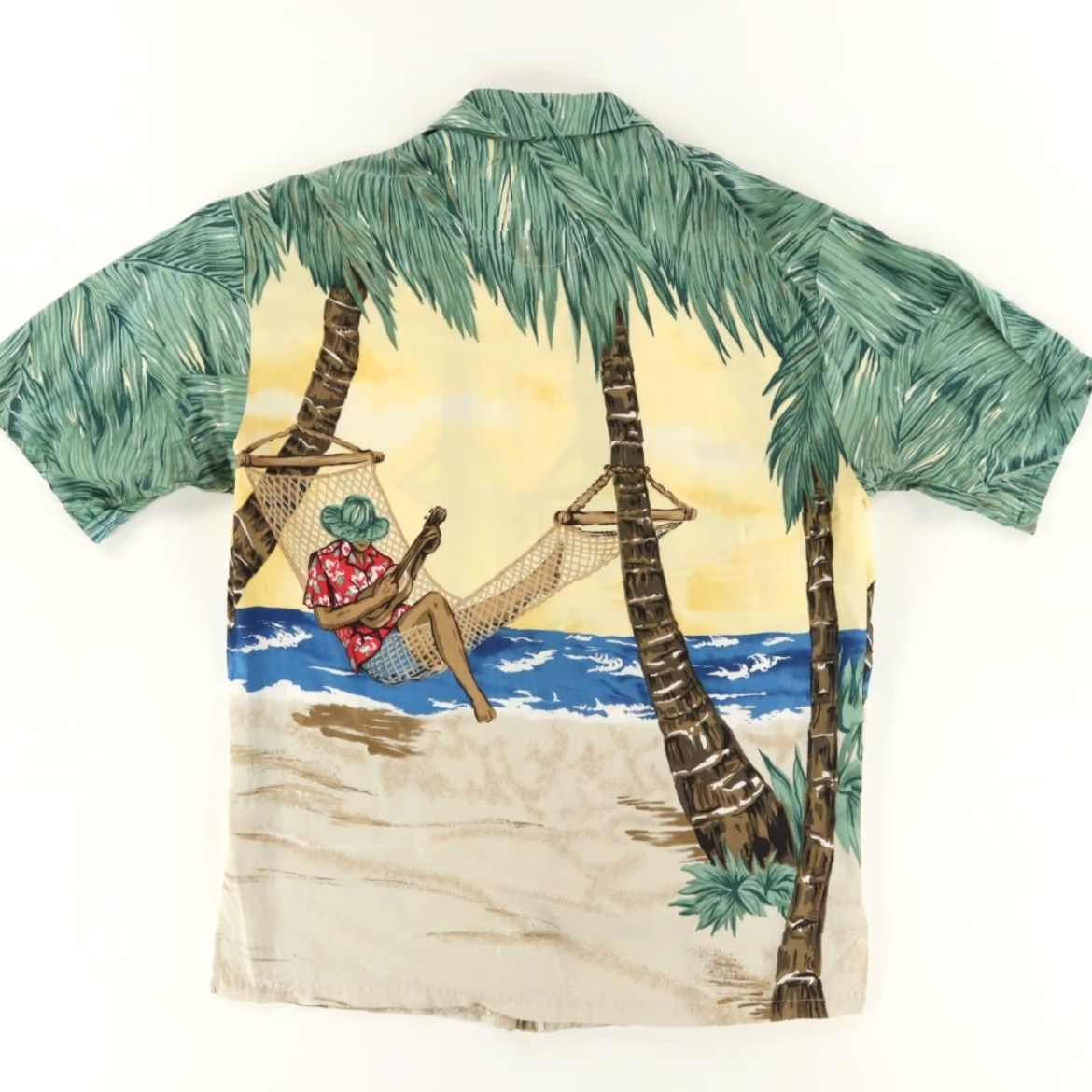Tori Richard VINTAGE Tori Richard Shirt Mens L Hawaiian Viscose All Over Print Button Up Size US L / EU 52-54 / 3 - 4 Thumbnail