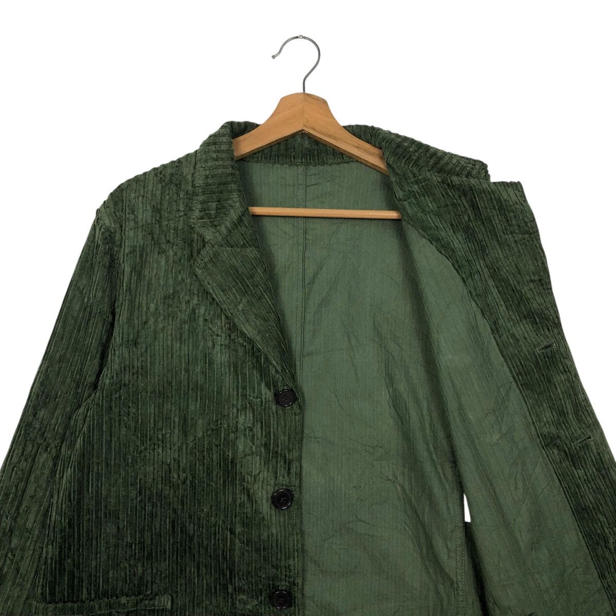 Beams Plus 🔥RICH GREEN CHORE CORDUROY JACKET BEAMS HEART ISSEY MIYAKE Size US M / EU 48-50 / 2 - 14 Thumbnail