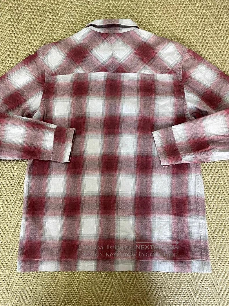 Wtaps Wtaps Magenta red long-sleeve shirt Size US M / EU 48-50 / 2 - 2 Thumbnail