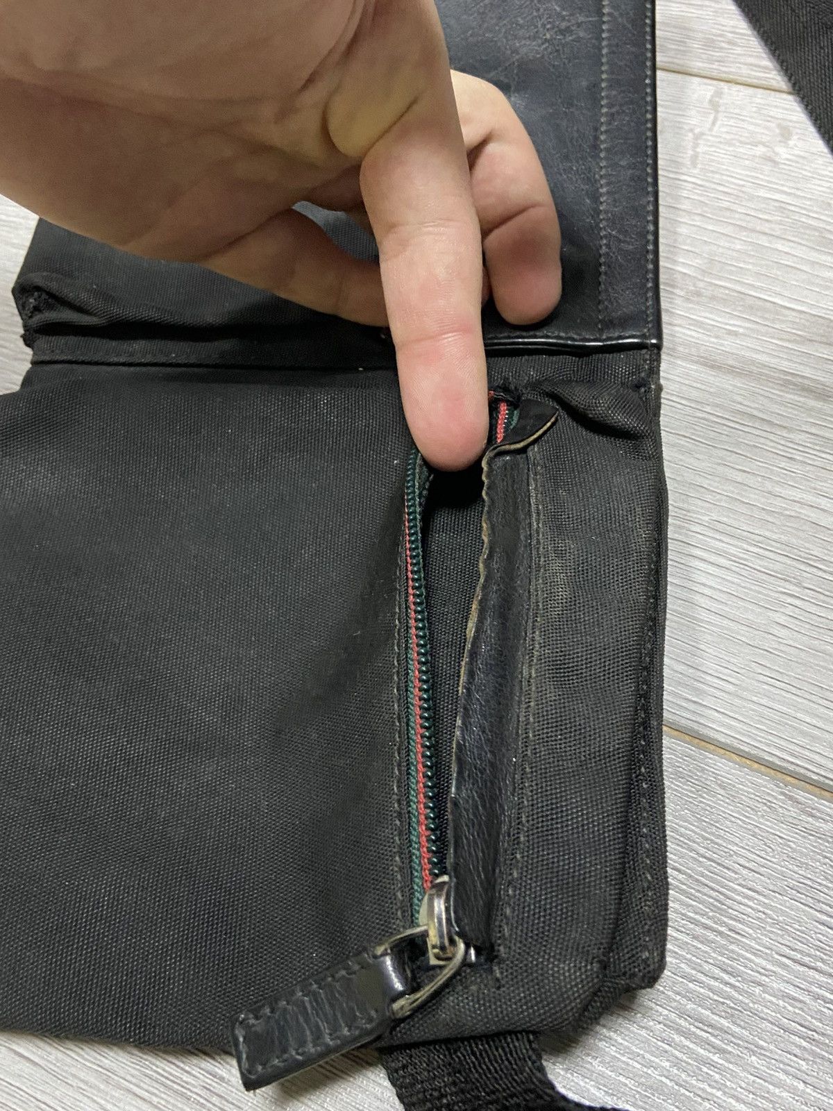 Gucci GUCCI Canvas Waist bag Black Size ONE SIZE - 9 Thumbnail