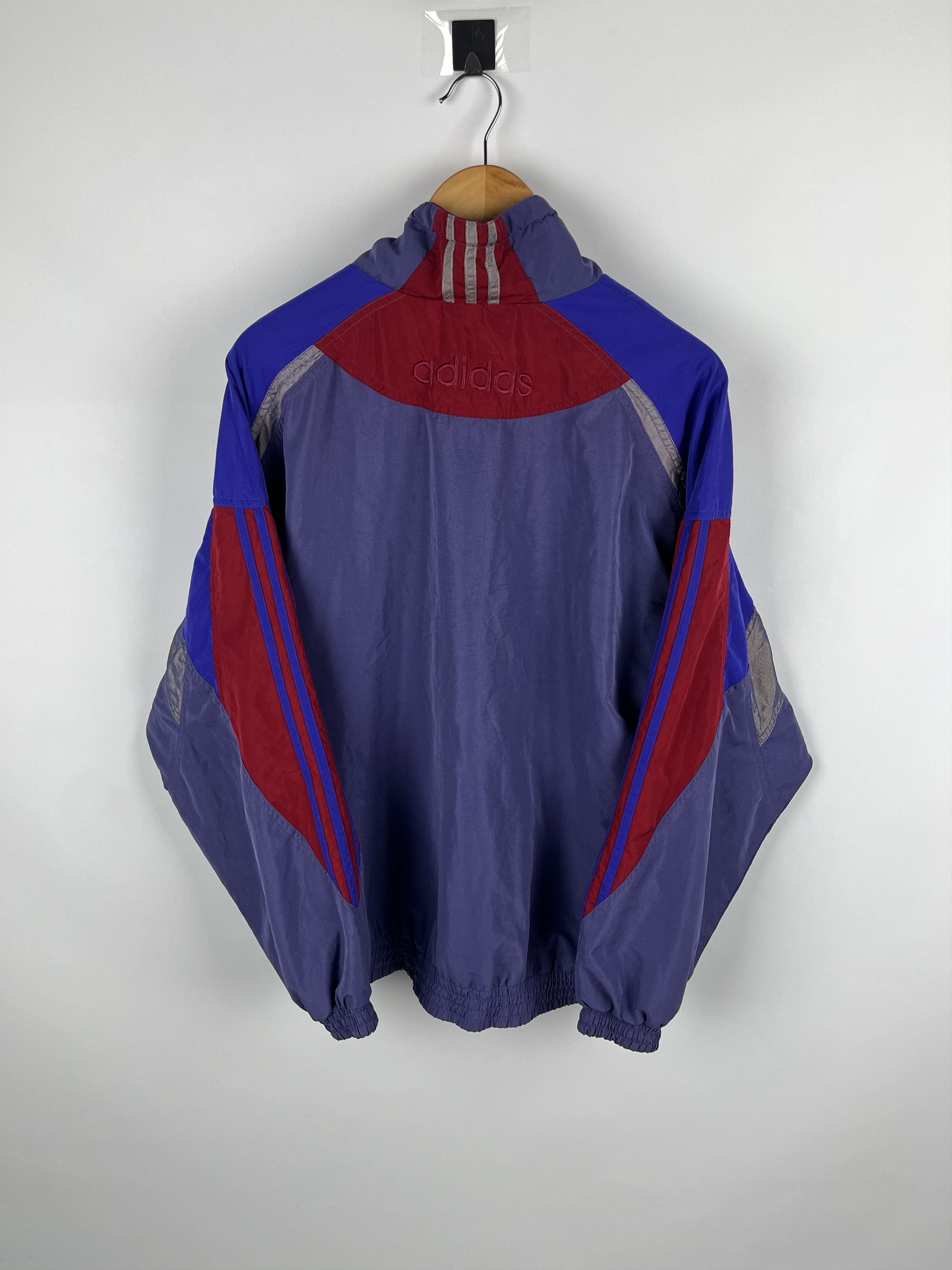 Adidas Adidas Festival Track Jacket 90's Vintage Mens Baggy Fit Size US L / EU 52-54 / 3 - 2 Thumbnail