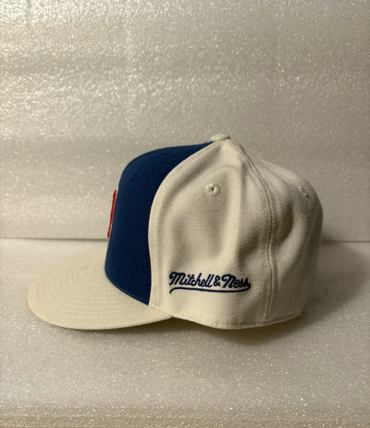 Mitchell & Ness × New Era × Vintage Atlanta Braves Fitted Hat Size 7 3/8 Size ONE SIZE - 2 Thumbnail