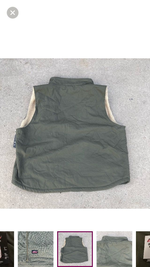 Dickies Dickies Men’s 3XL (54-56) Canvas Sherpa Lined Work Vest Size US XXL / EU 58 / 5 - 7 Thumbnail